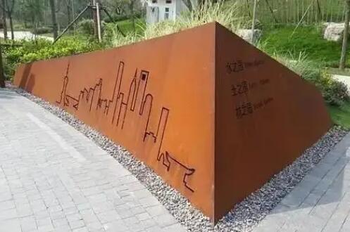 肥东耐候钢挡土墙